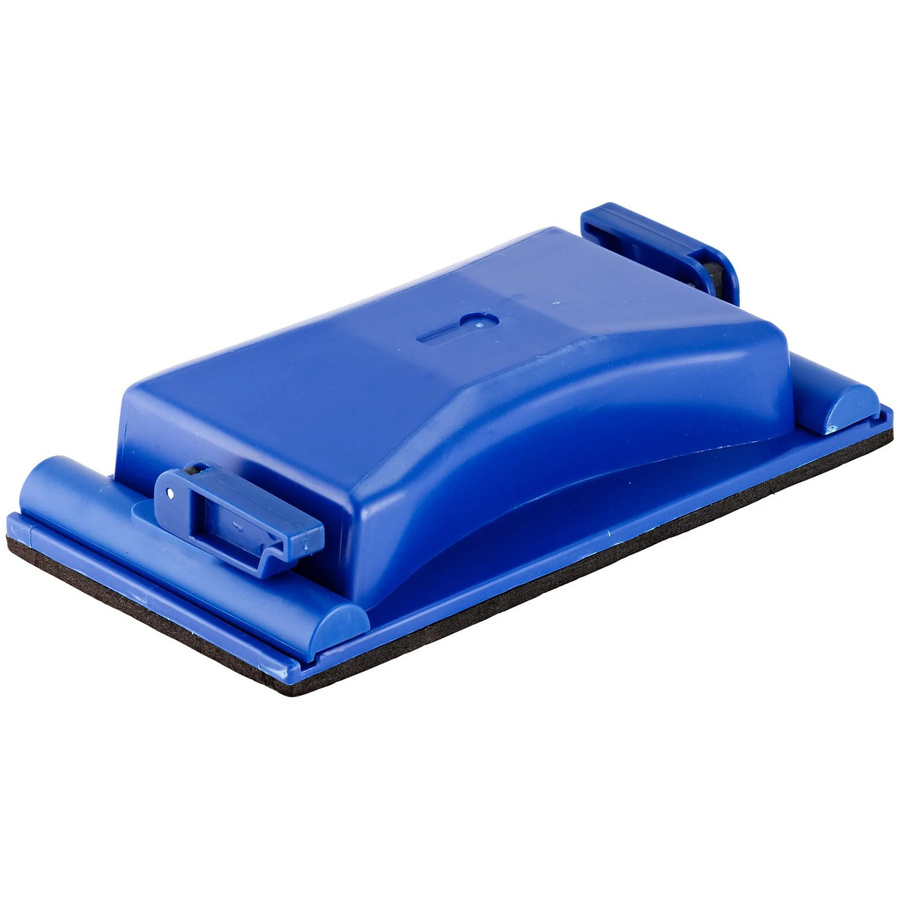 LUX-TOOLS Handschleifklotz aus Kunststoff in Blau, Breite: 16,5 cm, Tiefe: 8,7 cm - Bild 2