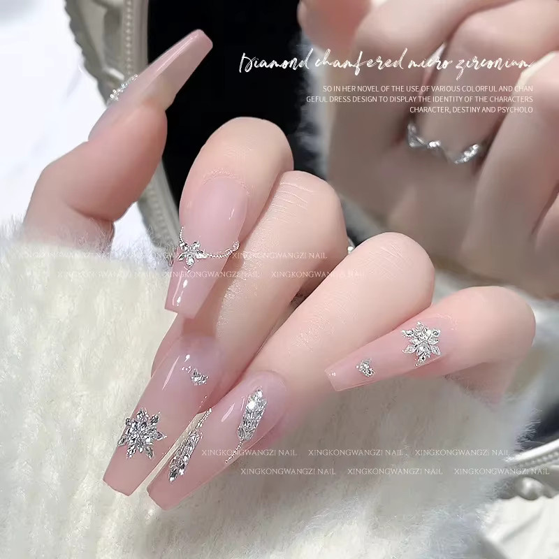 NAILFYOU Mini-Diamant-Nagelrhinestones, 20 Stück, Schimmernd - Bild 2