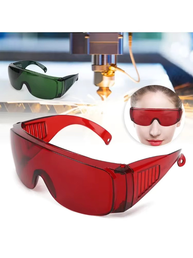 BACHIN Laserschutzbrille als Lichtfilter in Rot getönt - Bild 6
