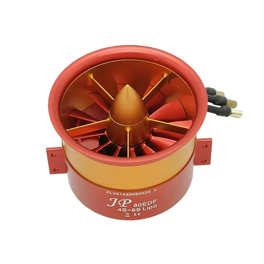 JP Metall-Imbrennventilator (EDF) 70mm, Elektrisch, 12-Blatt - Bild 3