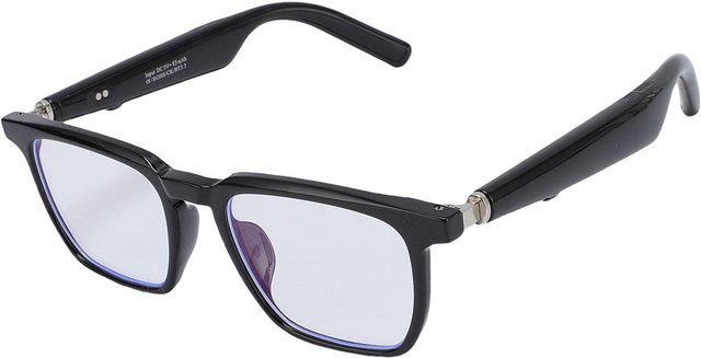 KI-Übersetzungsbrille mit Bluetooth und Echtzeit-Smart-Translator für 100 Sprachen in Schwarz - Bild 1