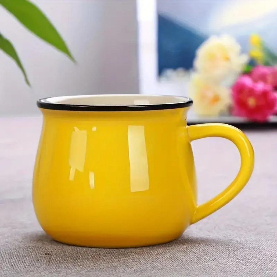 Hejun Kaffeetasse aus Keramik in Kaffeebraun, 300/400 ml - Bild 2