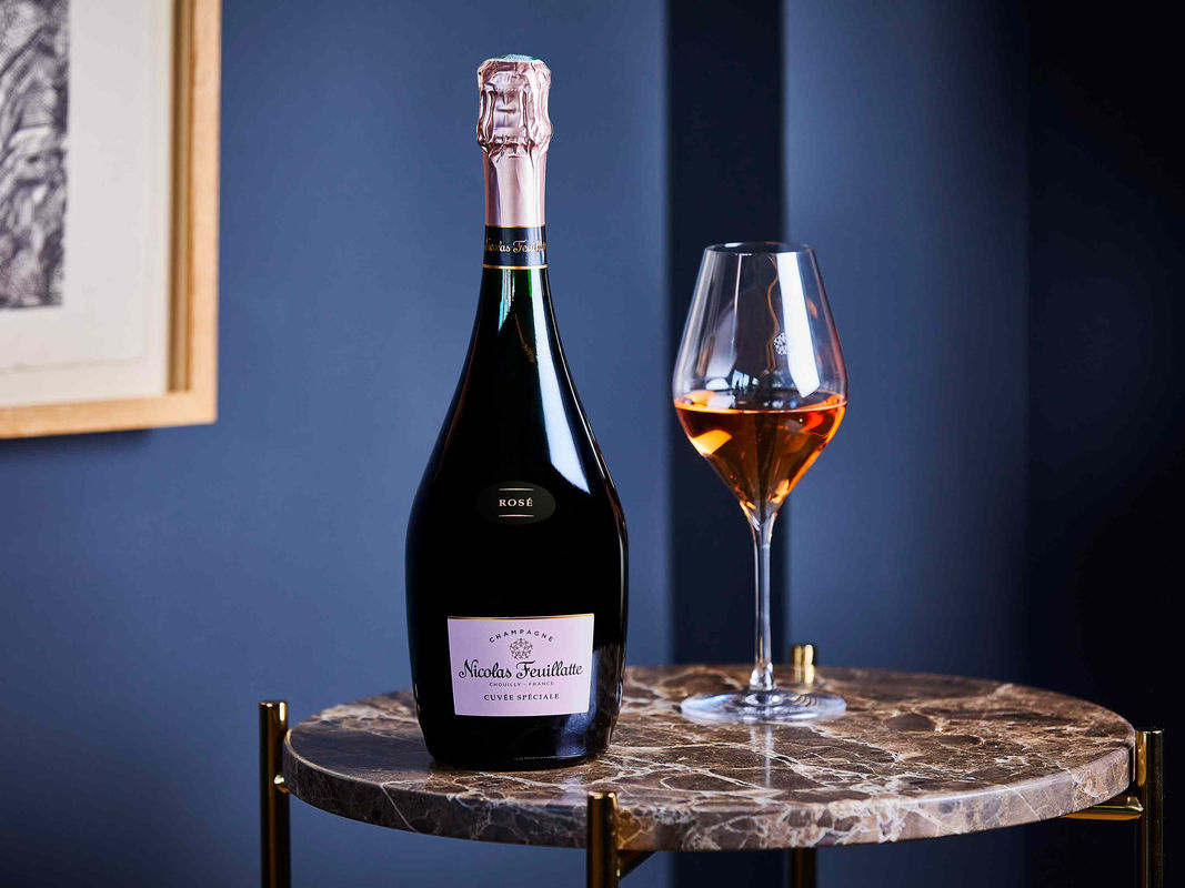Nicolas Feuillatte Cuvée Spéciale Rosé Brut Champagner 0,75 l - Bild 3