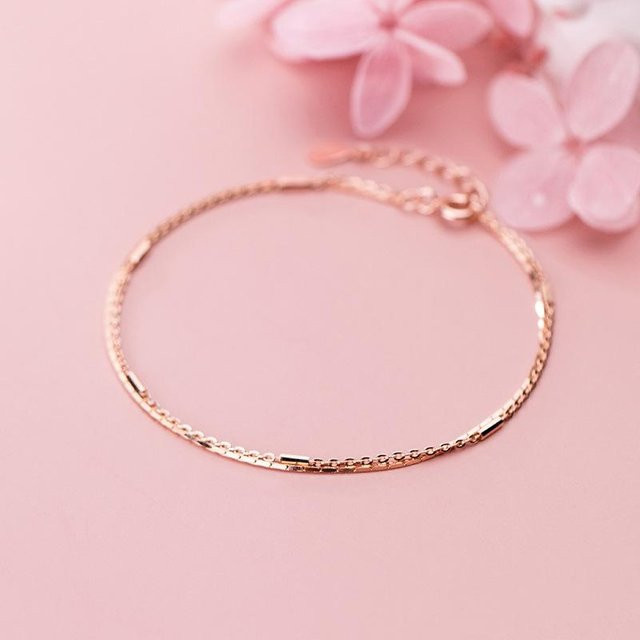 Modian Armband, 925 Silber, 2-farbig, pink, Damen - Bild 1