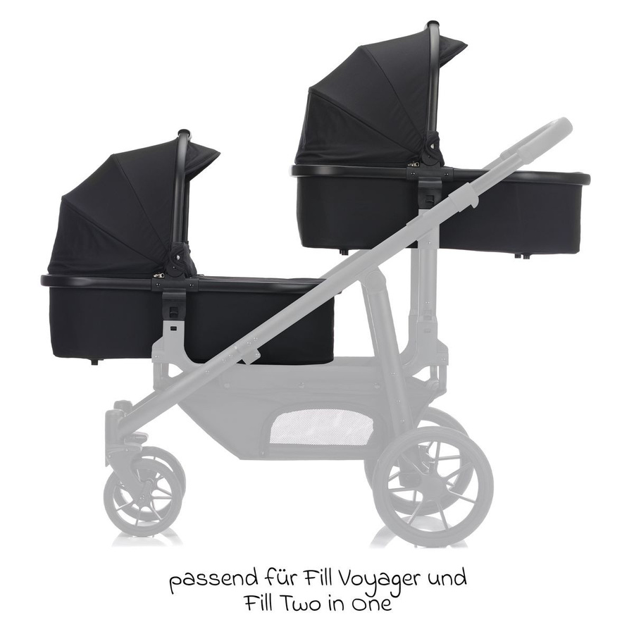 Fillikid Babywanne für Fill Voyager und Fill Two One in Schwarz - Bild 2
