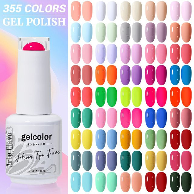 Arte Clavo Gel-Nagellack, 15 ml, Schimmernd - Bild 1