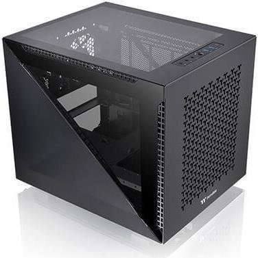 Thermaltake Divider 200 TG Air Micro ATX Gehäuse in Schwarz - Bild 1
