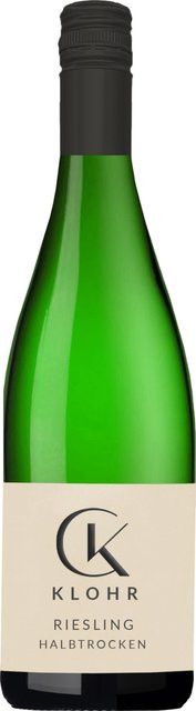 Klohr Riesling Weißwein, Pfalz, 2025, halbtrocken, 1 l - Bild 1