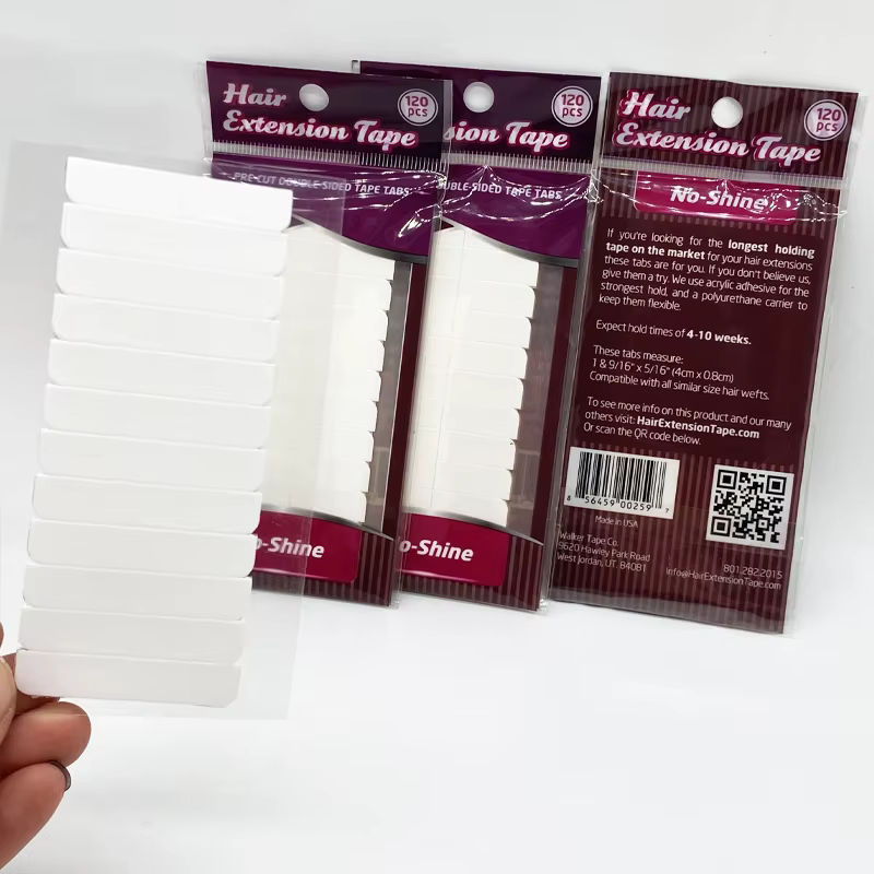 Extra Love Klebeband für Haarverlängerungen, mattweiß, wasserdicht - Bild 5