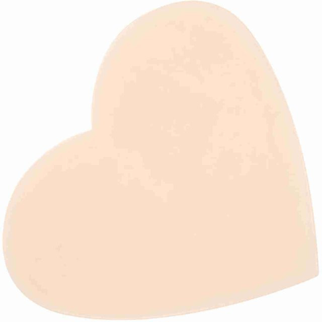 DIYelecs Silikon Brustvergrößerungspad, Anti-Falten, Beige, Herzform - Bild 1