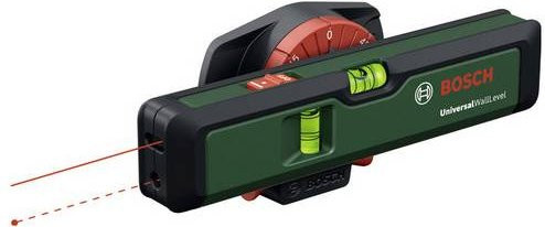 Bosch UniversalWallLevel Laser-Wasserwaage in Rot und Grün - Bild 1