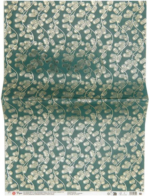 Rico Design Paper Poetry Paper Patch Papier Zweige in Gold, B: 30 cm, H: 42 cm - Bild 1