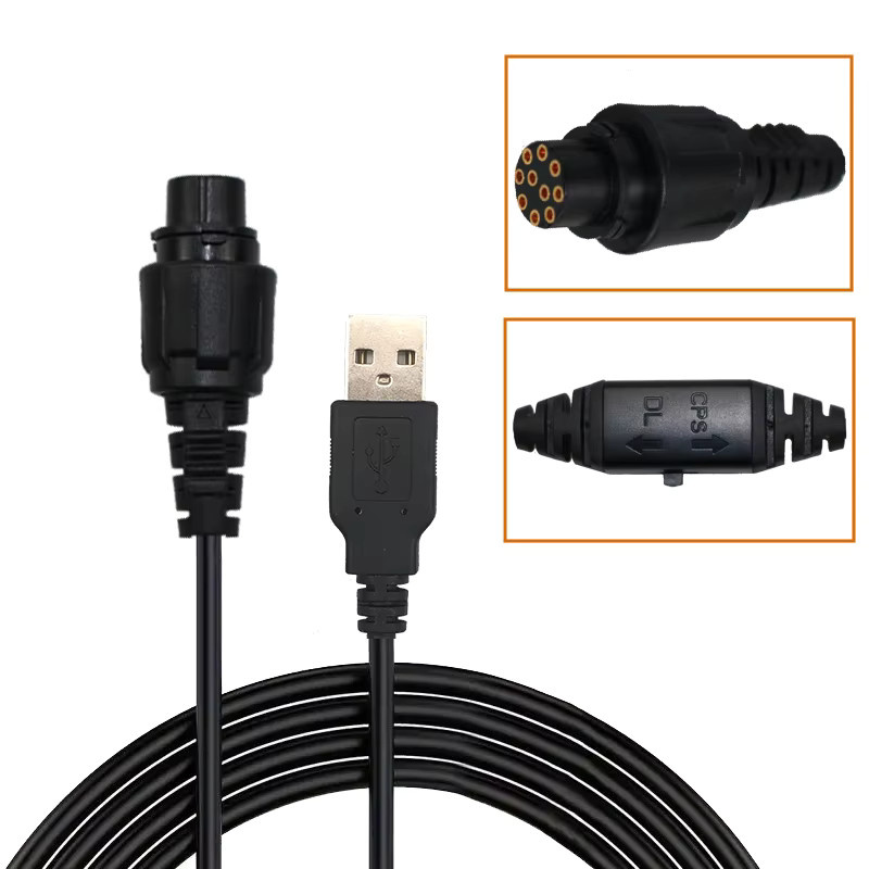 Hytera Programmierkabel PC47 für MD780 MD780G RD960 RD620 in Schwarz - Bild 2
