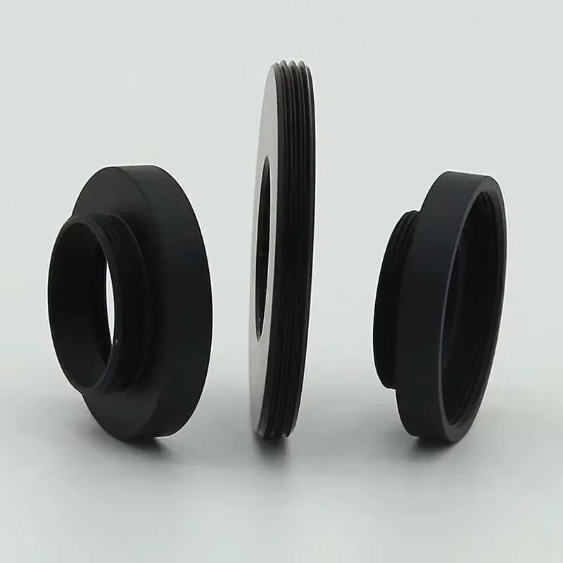 VBNM Mikroskop Objektiv Konverter Adapter Ringe für Nikon Zeiss Mitutoyo in Schwarz - Bild 3