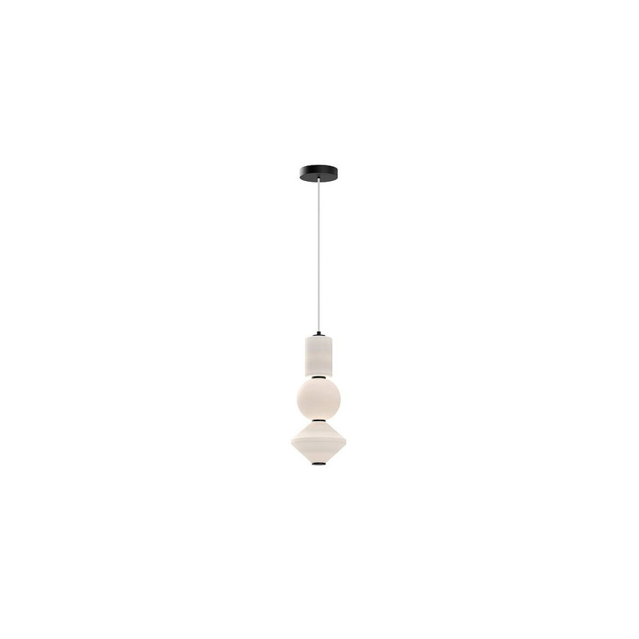 Alora Mood Bijou Pendelleuchte Schwarz mit Glaselementen - Bild 1