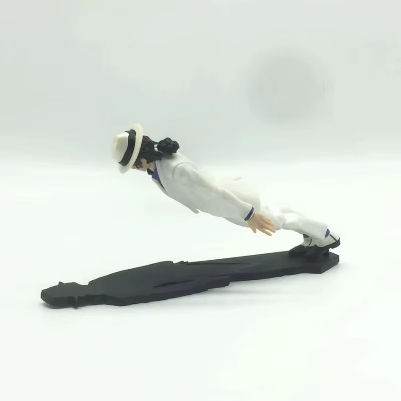 Bandai Michael Jackson Actionfigur, Weiß, Kunststoff - Bild 3