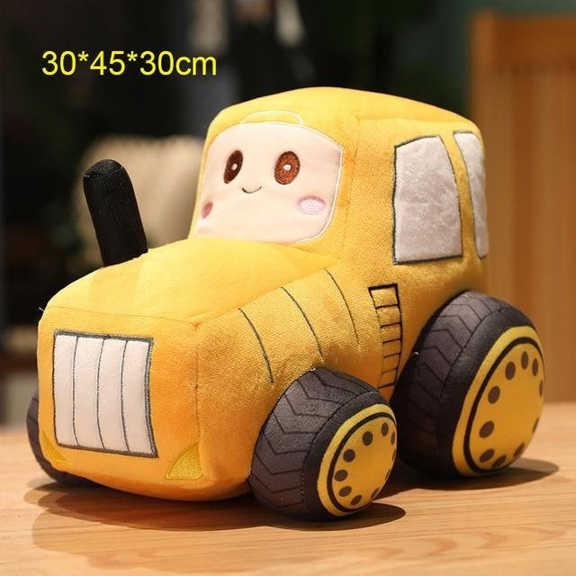 Binchi Keji Travel Kawaii Traktor, Plüsch Puppe, Gelb, ab 12 Jahre - Bild 1