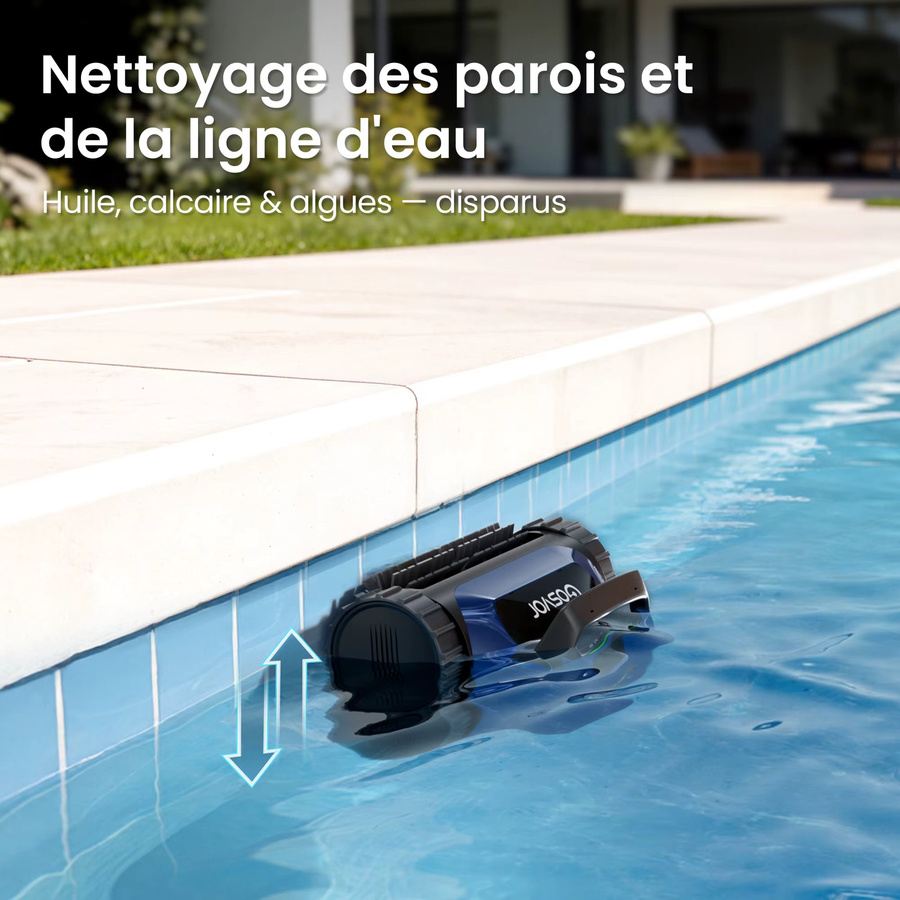Gosvor LiteVac Pool Cleaner Roboter für eingelassene und oberirdische Pools, Grau-Blau - Bild 4