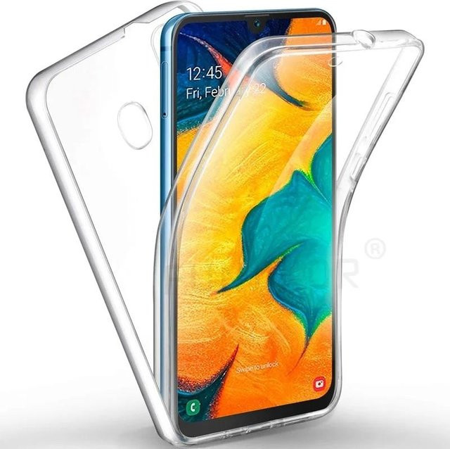 Transparente 360 Grad Schutzhülle für Samsung Galaxy A51 5G A71 A31 A21s A10 A50 A70 A30s - Bild 1