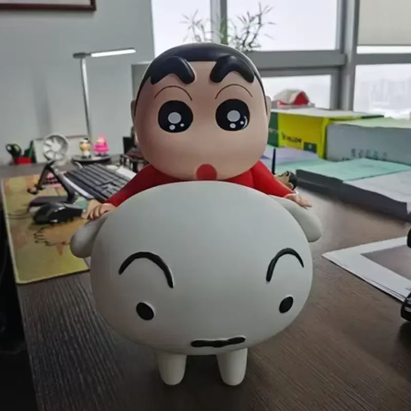 Bandai Crayon Shin-Chan Anime Actionfigur Nohara Shiro Ride Mehrfarbig aus Kunststoff - Bild 5