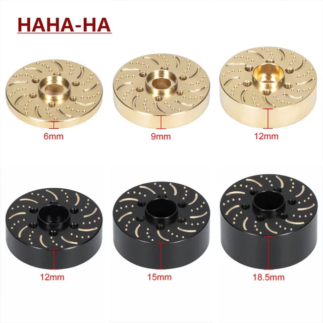 MALOM RC Messinggewichte Bremsscheiben, Rad-Sechskant-Nabenadapter, Zubehör - Bild 1