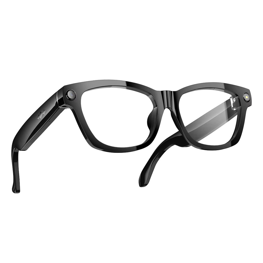 Blackview BV100 Smart-Brille in Schwarz mit HD-Kamera, Bluetooth 5.4, Stereo-Basslautsprechern und geräuschunterdrückendem Mikrofon - Bild 7