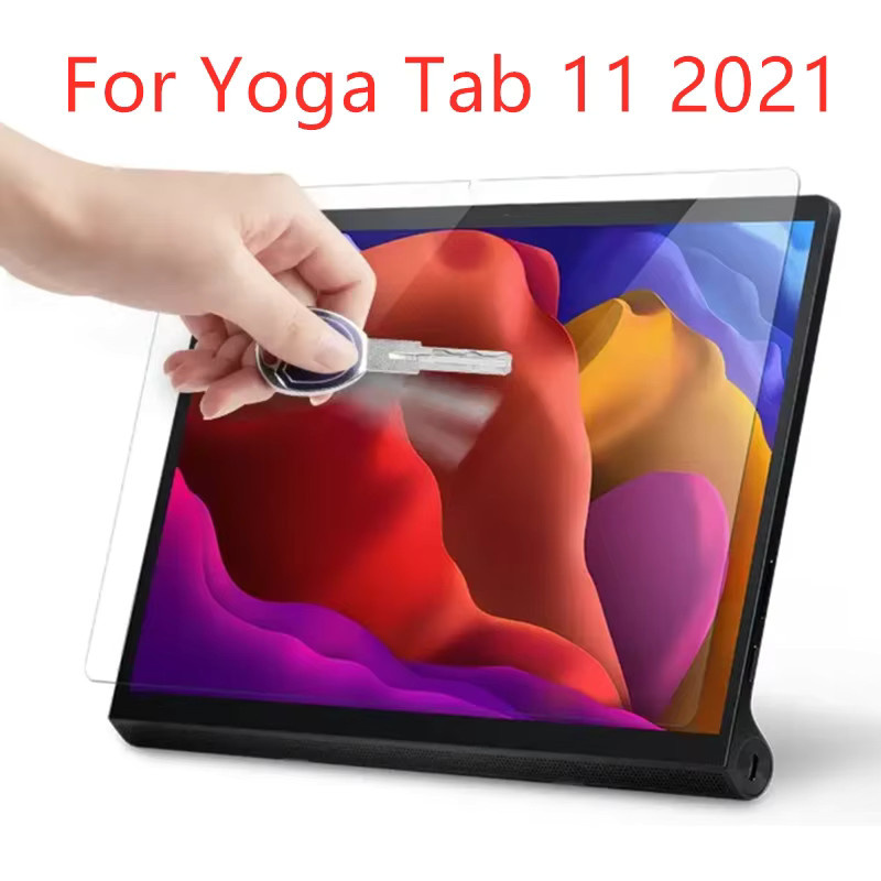 Lenovo Yoga Tab 11 2021 Displayschutzfolie aus gehärtetem Glas, transparent, HD, blasenfrei - Bild 2