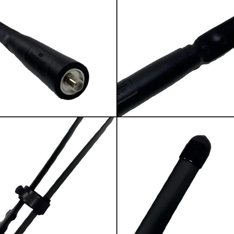 KEEPTOP Taktische Dual Band Antenne VHF UHF 144/430 MHz mit SMA-Buchse, faltbar, Schwarz, für Walkie Talkie Baofeng UV-13PRO UV-5R und Quansheng - Bild 4
