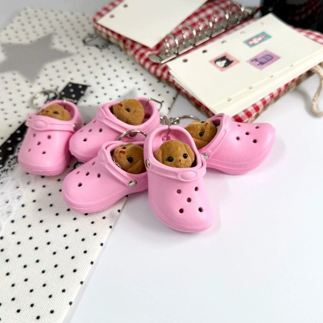 Mesuca Schlüsselanhänger, Simulierter Mini-Lochschuh - Bild 1