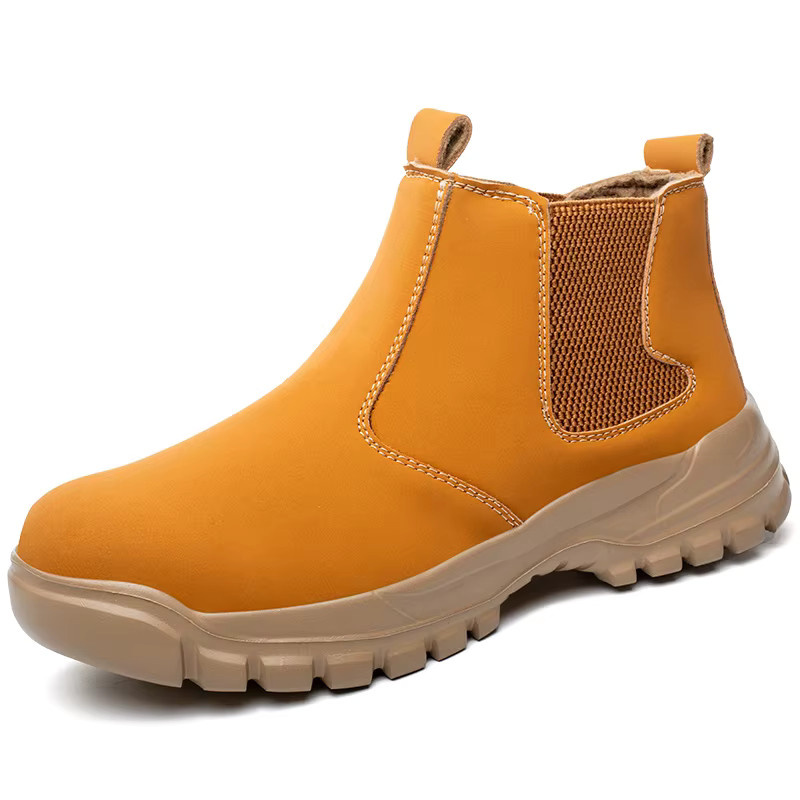 Kankeirr Sicherheitsarbeitsstiefel für Herren in Schwarz mit Stahlkappe und wasserdichter Funktion - Bild 4
