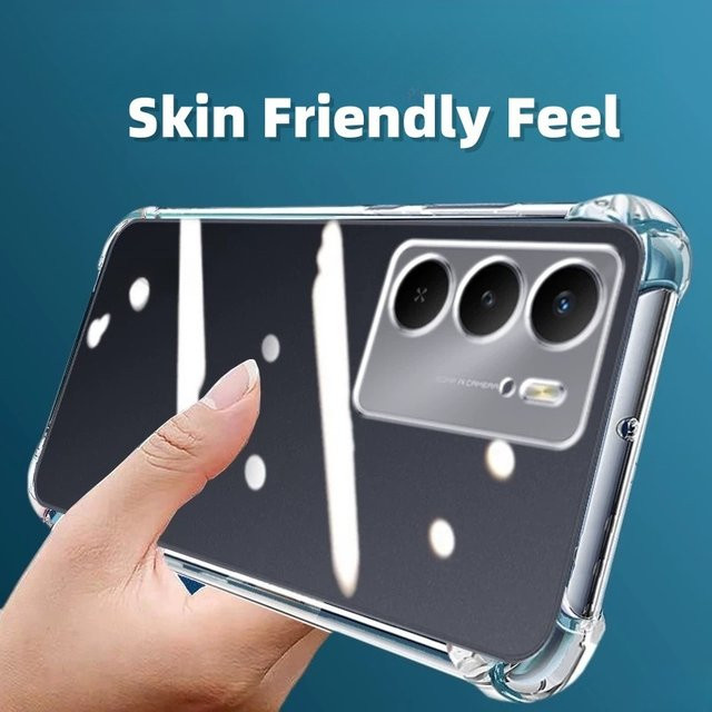 Stoßfeste transparente TPU-Handyhülle für OPPO A5 Pro, A5 und A5X - Bild 1