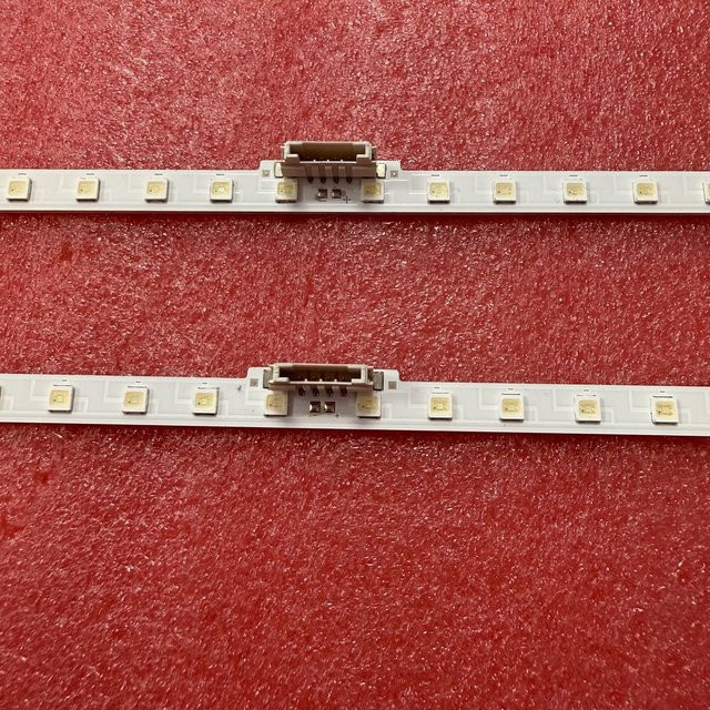 LED Hintergrundbeleuchtungs-Streifen für Samsung LH65QMBREBGC LH65QMR GQ65Q64RGT GQ65Q64RG GQ65LS01BBU GQ65LS01BHU GQ65LS01TAU GQ65Q64RGTXZG in Weiß - Bild 1