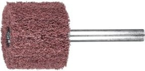 PFERD TOOLS POLINOX Vlies-Schleifstift PNL A180 für Feinschliff und Finish, Durchmesser: 30 mm, Schaft-Ø: 6 mm, Farbe: Braun - Bild 1