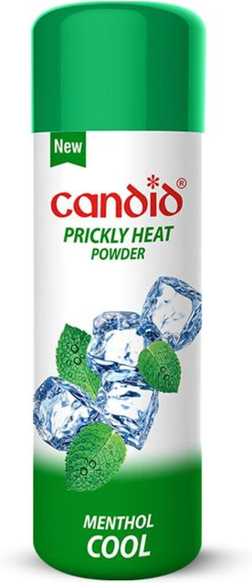 Candid Prickly Heat Puder mit Menthol, 120g, Unisex - Bild 1