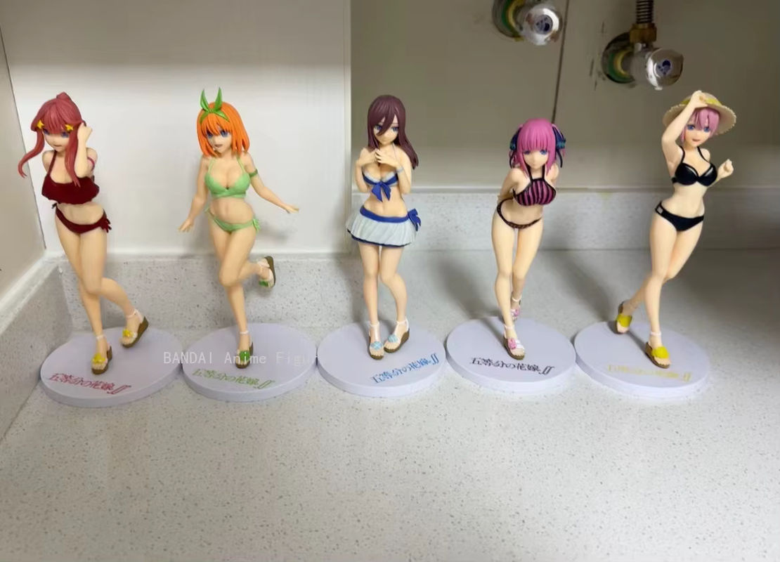 Sega Gotoubun no Hanayome Nakano Sanjiu Ichika Nino Badeanzug Anime Figur mehrfarbig - Bild 3