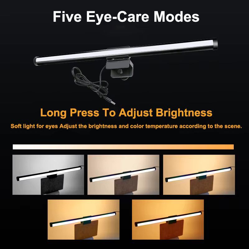FEICAN LED Monitor Lichtleiste mit RGB Atmosphäre und stufenloser Dimmung, Breite: 44 cm - Bild 4
