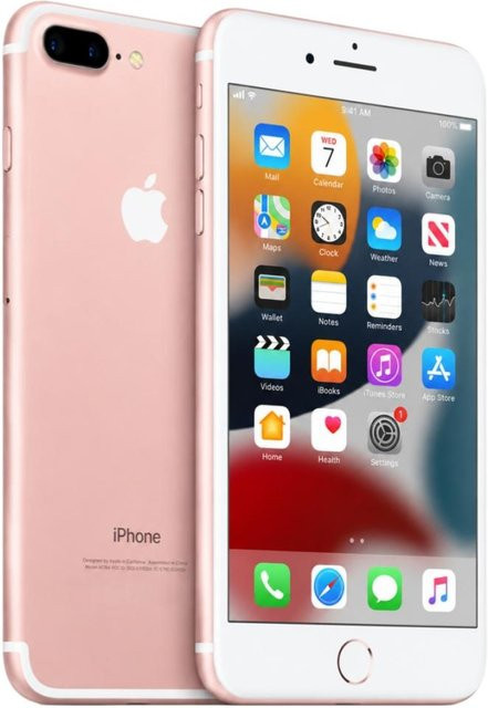 Apple iPhone 7 Plus Refurbished Smartphone 32 GB Rose Gold 3 GB RAM 4G LTE iOS Single-SIM - Bild 1