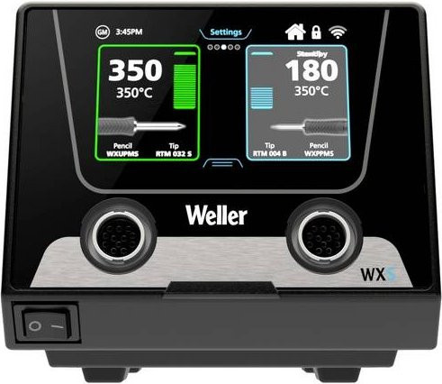 Weller Wxsmart Digitale Lötstation-Versorgungseinheit 300W in Schwarz (+100 bis +450°C) - Bild 1