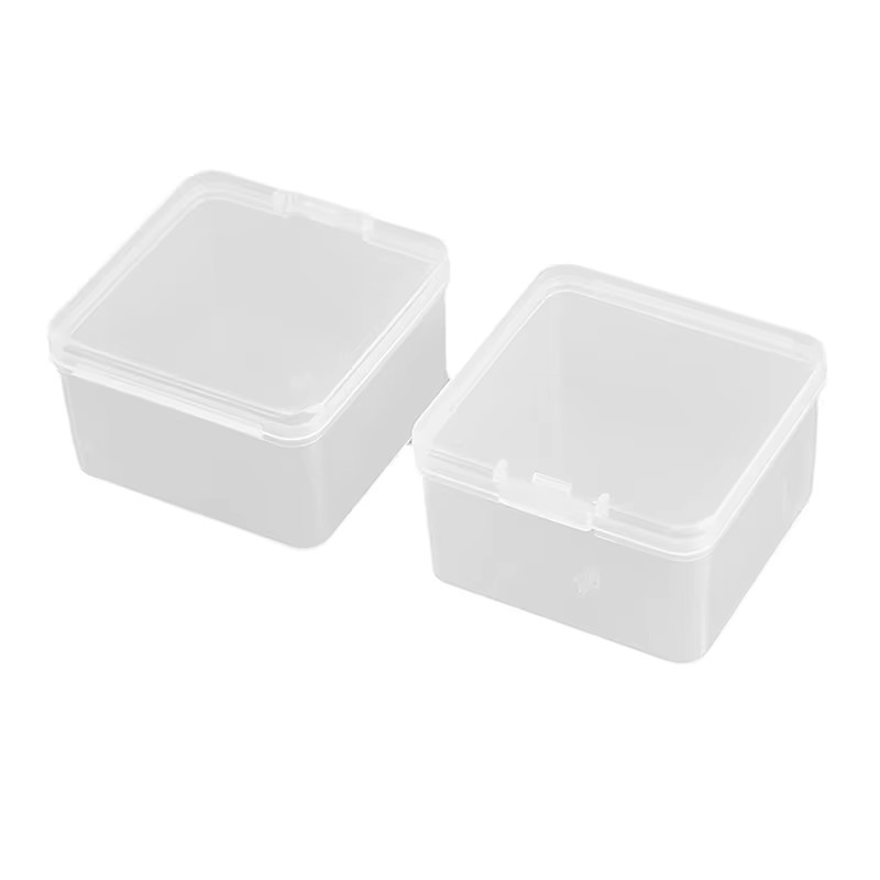 ómW zas Transparente Aufbewahrungsbox aus Kunststoff für Schmuck, Perlen und Angelwerkzeuge, B/T/H: 6,5 x 4,5 x 2,0 cm - Bild 2