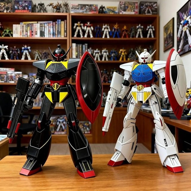 Bandai Mech Warrior Turn A HG 1/144, Actionfigur, zweifarbig - Bild 1