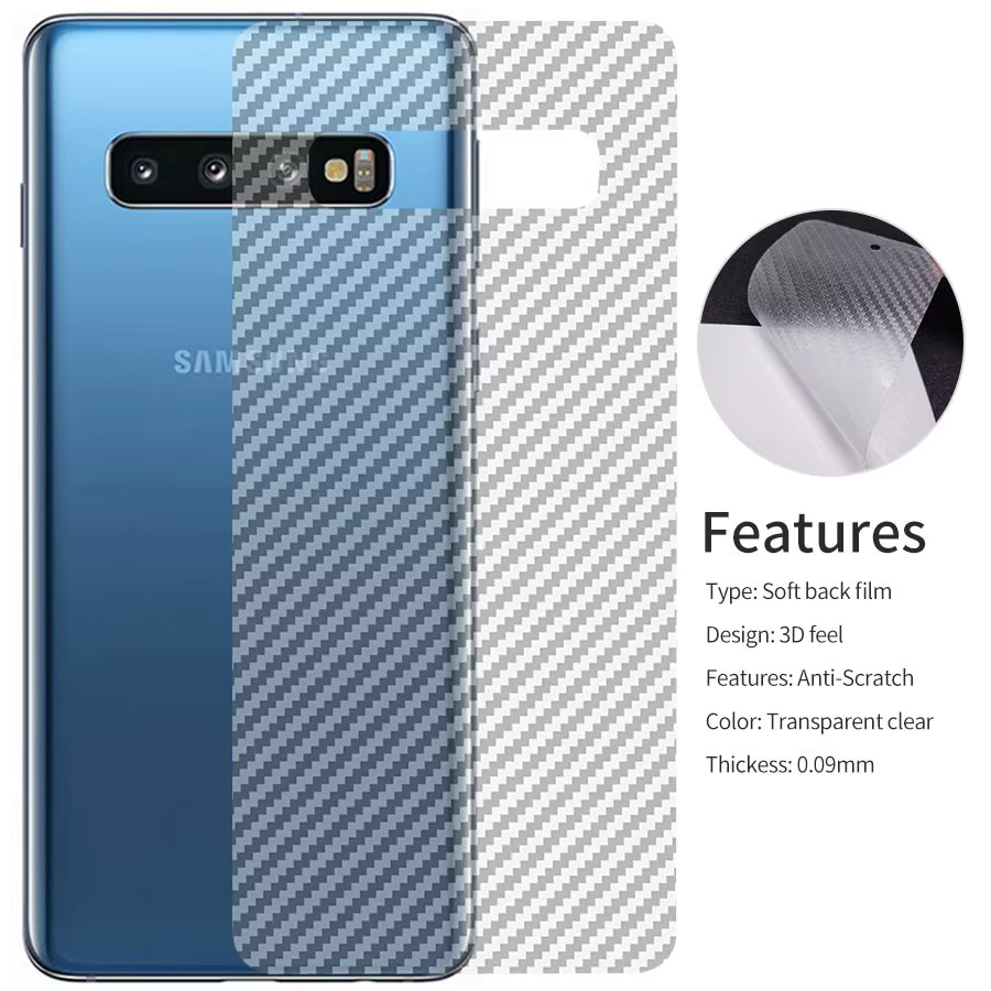 5er Pack Weiche Matte Rückseiten-Schutzfolien für Samsung Galaxy S8 S9 S10 S20 S21 S22 S23 Note 8 9 10 Plus 20 Ultra - Bild 4