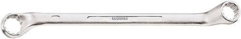 Gedore Doppelringschlüssel 2, SW 20 x 22 mm, tief gekröpft, 12-kant mit UD-Profil, silber - Bild 1