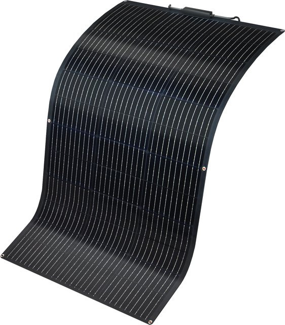 xinpuguang Solarpanel-Set mit 300W monokristallinen Zellen und 150W Batterieladegerät, Schwarz, für Wohnmobil, Auto, Boot und Zuhause, 12V/24V - Bild 1