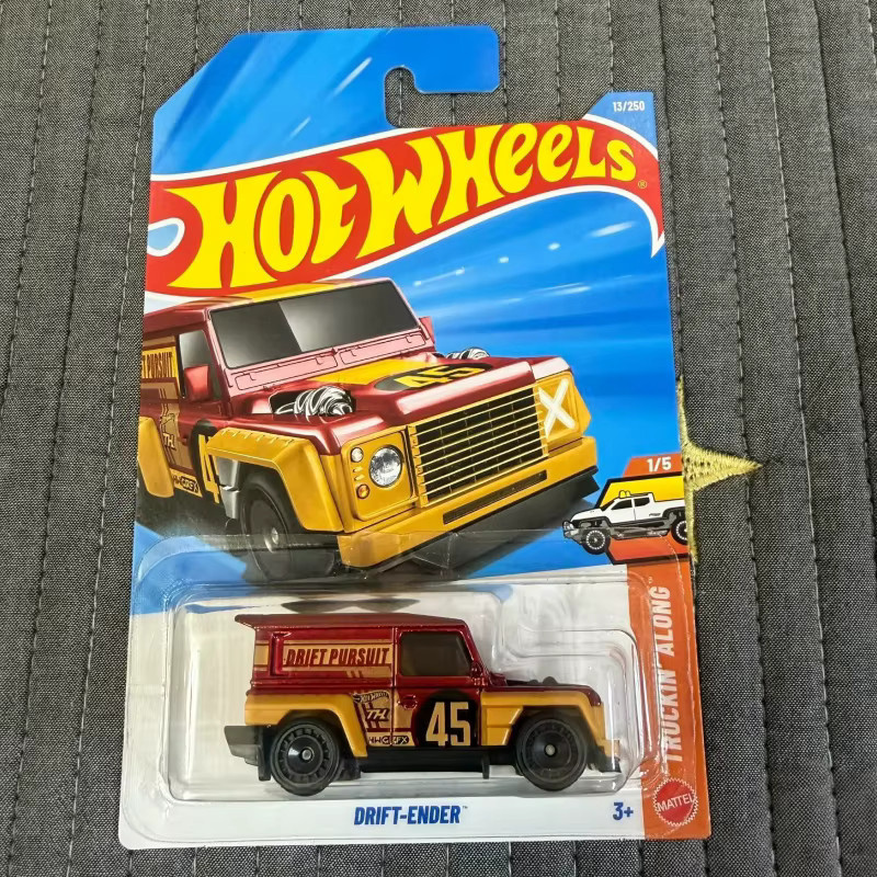 Hot Wheels Drift-Ender Custom, Druckguss-Fahrzeugmodell, 1:64, ab 3 Jahren - Bild 3