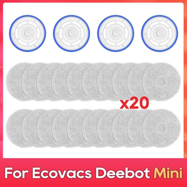 OSSIEAO Mop Halterung und Bürsten-Zubehör für Ecovacs Deebot Mini Robotersauger - Bild 1