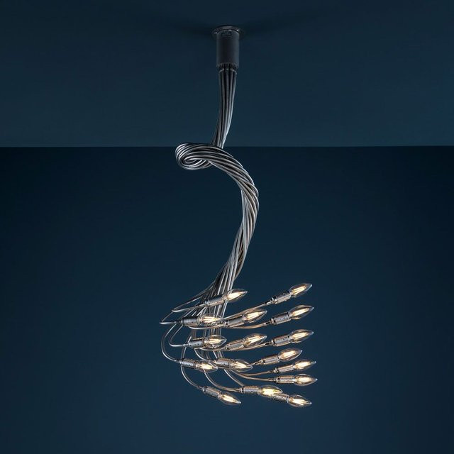 Catellani & Smith Turciù 16 Deckenleuchte in Nickel mit LED Warmweiß - Bild 1