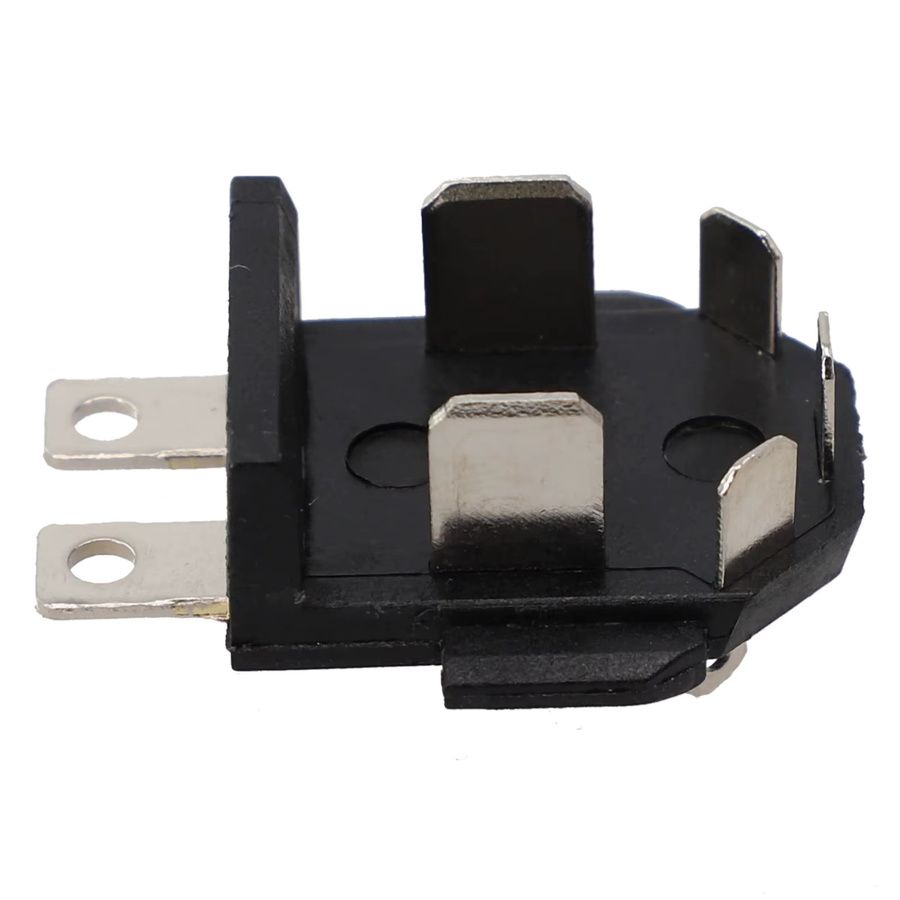 Batterieanschluss-Adapter für 12V Li-Ionen-Batterien, Ersatz-Klemmenblock in Schwarz - Bild 2