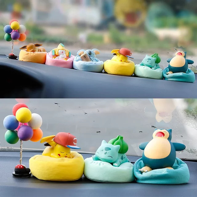 LANGBOWANG Pokémon Pikachu Bulbasaur Snorlax, Action Figur, Blind Box - Bild 1