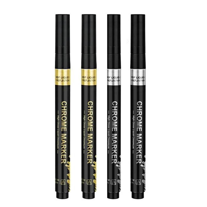 Galvanisierter Spiegel-Marker Farbstift Set in Gold und Silber für Auto-Styling und Kunsthandwerk - Bild 5