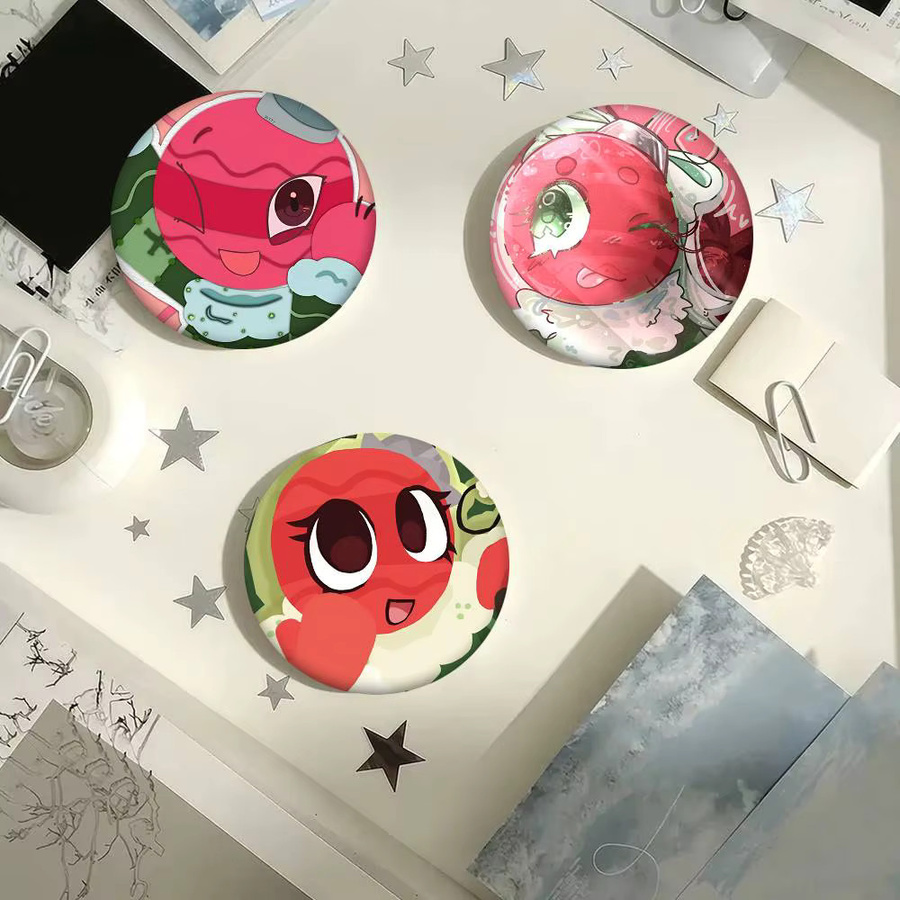 Bilibili Brosche, Rundes Abzeichen, Anstecknadel - Bild 5